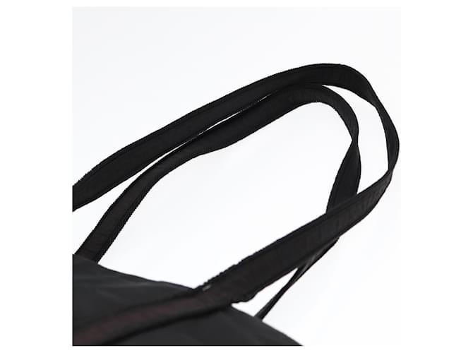 PRADA Borsa Tote Nylon Argento Nero Auth bs17886 - vista 14