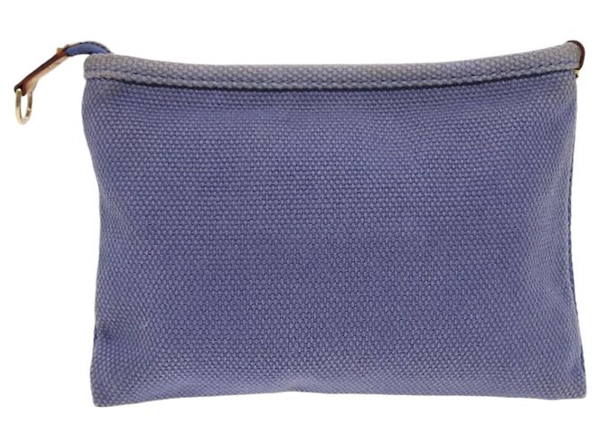 LOUIS VUITTON Antigua Pochette Platt PM Pouch Blu M40070 LV Auth th5273 - vista 2