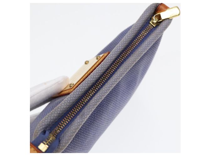 LOUIS VUITTON Antigua Pochette Platt PM Pouch Blu M40070 LV Auth th5273 - vista 5