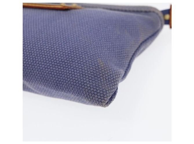 LOUIS VUITTON Antigua Pochette Platt PM Pouch Blu M40070 LV Auth th5273 - vista 7