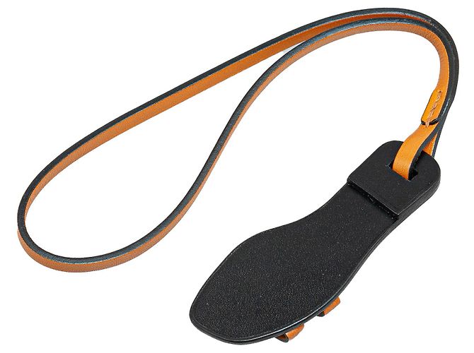 Llave de bolso Hermès Oran Nano marrón Castaño - vista 2