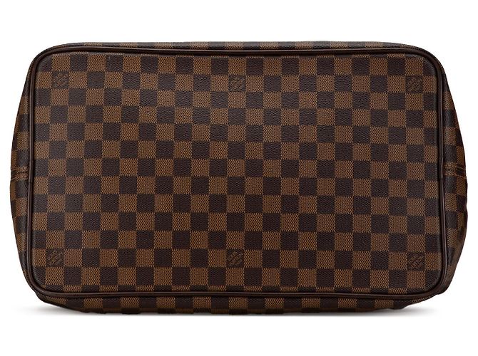 Borsa da viaggio PM Greenwich Damier Ebene Louis Vuitton marrone - vista 3