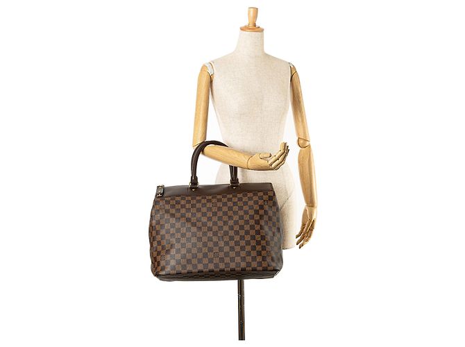 Borsa da viaggio PM Greenwich Damier Ebene Louis Vuitton marrone - vista 8