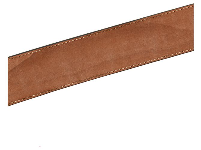 Brauner Fendi Zucca Leder F ist Fendi Gürtel - Ansicht 7