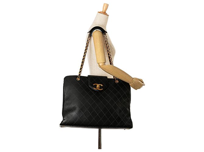 Borse CHANEL T. Pelle Nero - vista 9