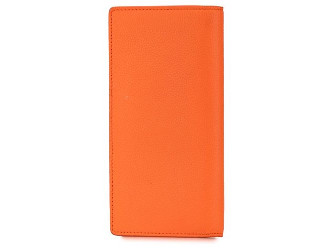 Cartera Aerogram Brazza Louis Vuitton naranja - vista 3