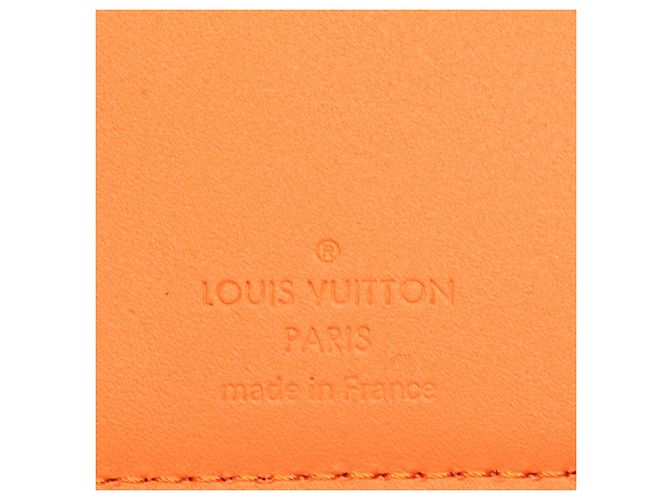 Cartera Aerogram Brazza Louis Vuitton naranja - vista 8