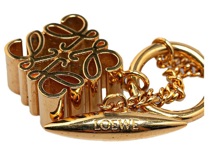 Colar Pendente Anagrama Banhado a Ouro LOEWE - vista 3