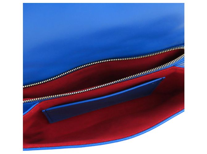 Borse LOUIS VUITTON T. Pelle Blu - vista 5