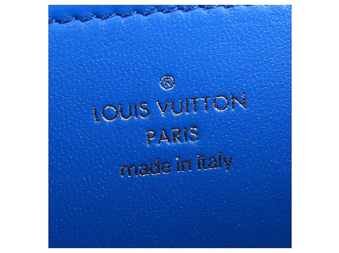 Borse LOUIS VUITTON T. Pelle Blu - vista 6