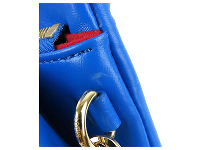 Borse LOUIS VUITTON T. Pelle Blu - vista 9