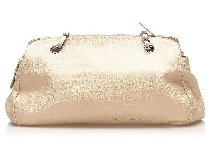 CHANEL Handtaschen T. Leder Weiß - Ansicht 4