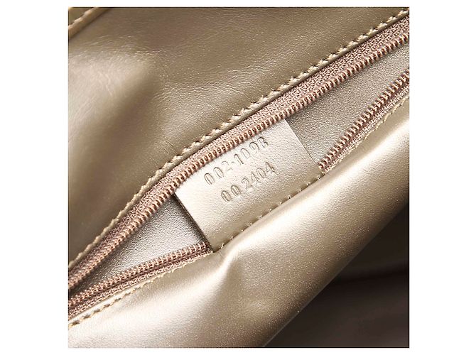 Borsa tote in nylon marrone Gucci - vista 10