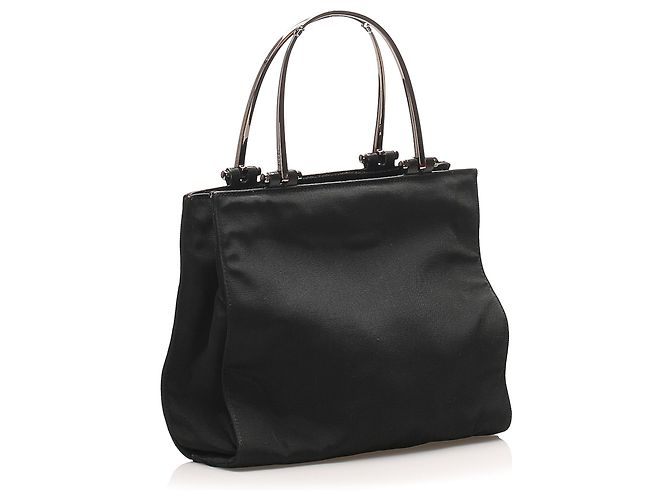Borse GUCCI T. Tessuto Nero - vista 3