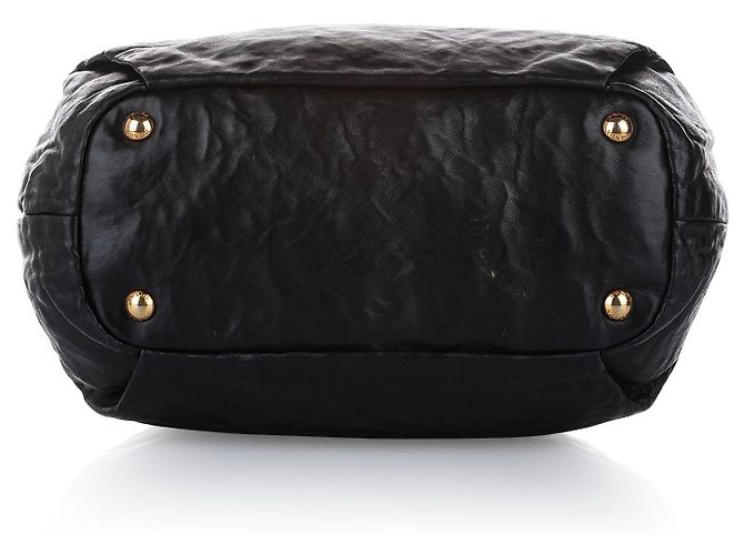 Bow PRADA Handtaschen T. Leder Schwarz - Ansicht 5