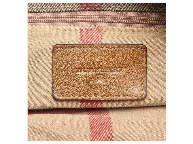 Borse BURBERRY T. Pelle Marrone - vista 6