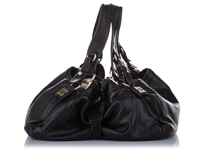 Schwarze Givenchy Lederhandtasche - Ansicht 3