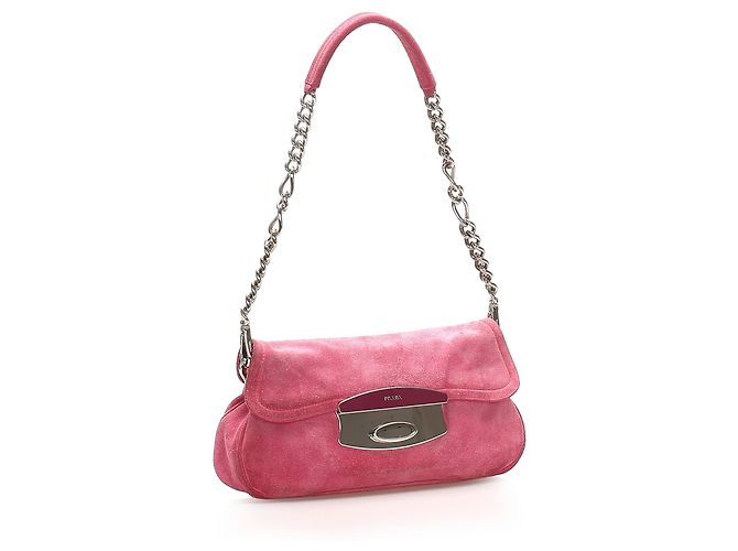 PRADA Handtaschen T. Leder Pink - Ansicht 3