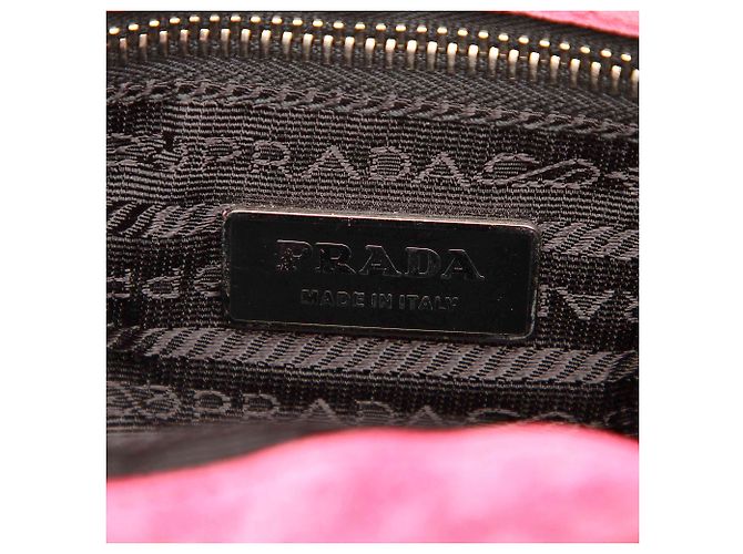 PRADA Handtaschen T. Leder Pink - Ansicht 7