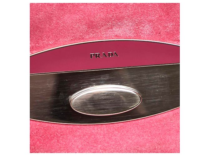 PRADA Handtaschen T. Leder Pink - Ansicht 9