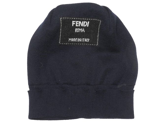 Cappelli FENDI T.Internazionale M Cashmere Blu - vista 3