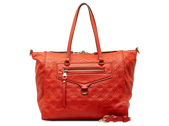 Borsa PM Lumineuse in Monogram Empreinte rossa di Louis Vuitton Rosso - vista 11