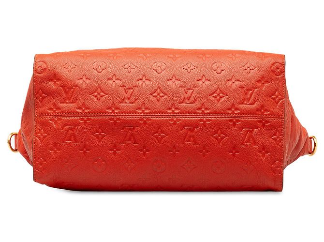 Borsa PM Lumineuse in Monogram Empreinte rossa di Louis Vuitton Rosso - vista 4