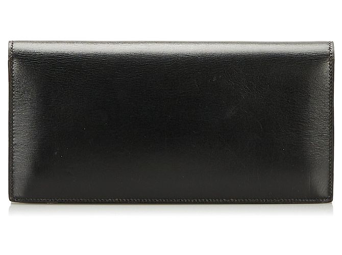 Faco Hermès Borse a mano HERMES T. Pelle Nero - vista 3