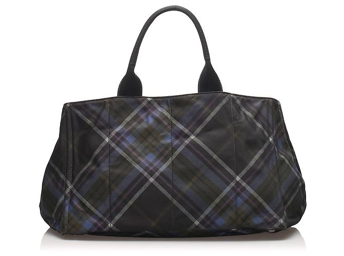 Schwarze Prada Stampato Handtasche - Ansicht 4