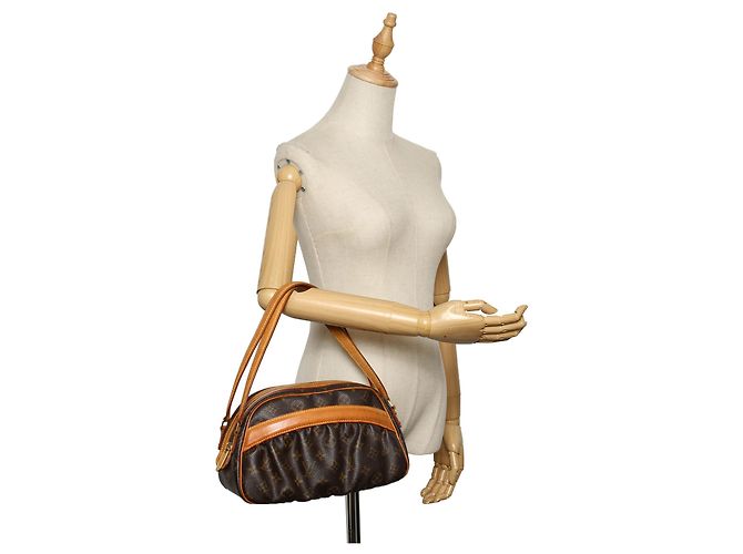 Bolsos LOUIS VUITTON T. Cuero Castaño - vista 9