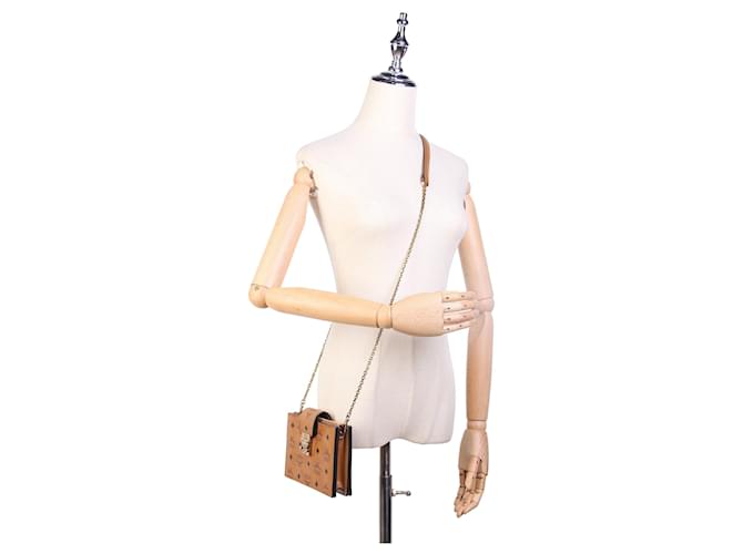 Borse MCM T. Pelle Marrone - vista 10