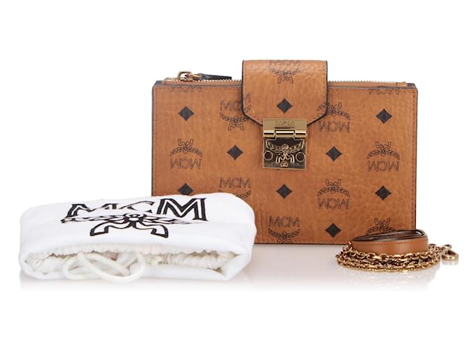 Borse MCM T. Pelle Marrone - vista 2