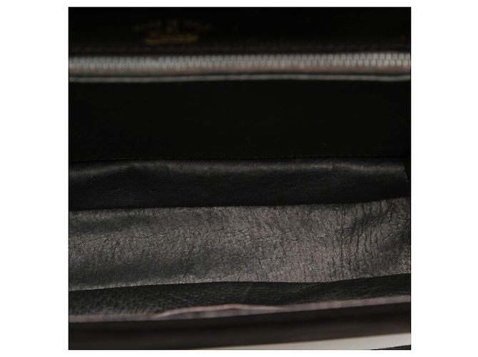 Borsa a tracolla Gucci GG in nubuck nero - vista 5