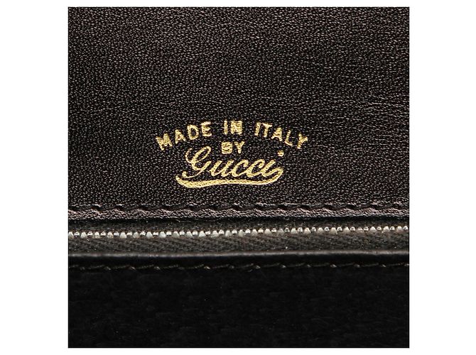 Borsa a tracolla Gucci GG in nubuck nero - vista 6