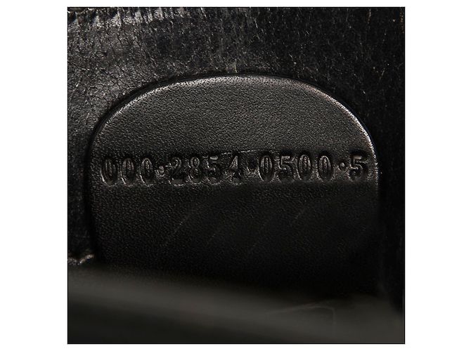 Borsa a mano in nylon nero Gucci - vista 7