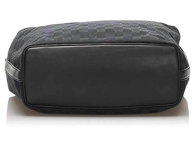 Borsa a tracolla Gucci GG Canvas nera Nero - vista 4