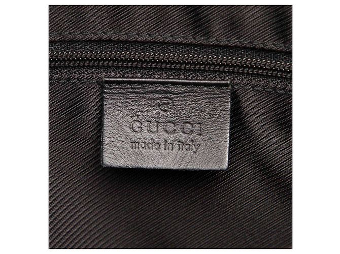 Borsa a tracolla Gucci GG Canvas nera Nero - vista 6