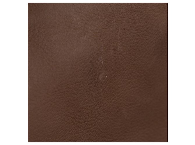 Céline Borsa a tracolla in pelle marrone Celine Fold-Over - vista 2