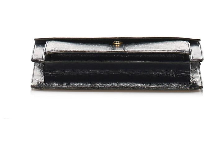 Yves Saint Laurent Borsa a tracolla in pelle di lucertola marrone YSL - vista 5