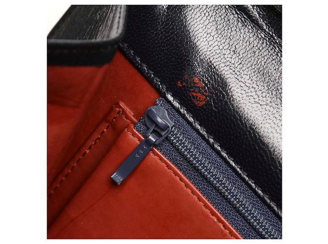 Yves Saint Laurent Borsa a tracolla in pelle di lucertola marrone YSL - vista 8