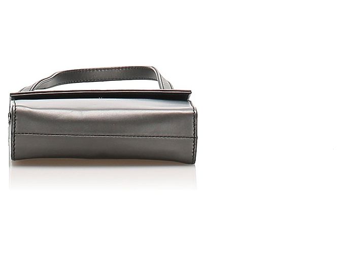 Borsa a tracolla in pelle nera Gucci Nero - vista 4