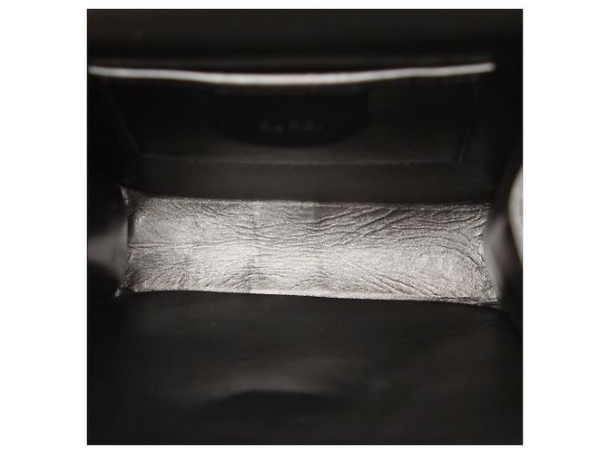Borsa a tracolla in pelle nera Gucci Nero - vista 5