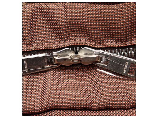 Hermès Borsa Tote Hermes Herline MM marrone - vista 7
