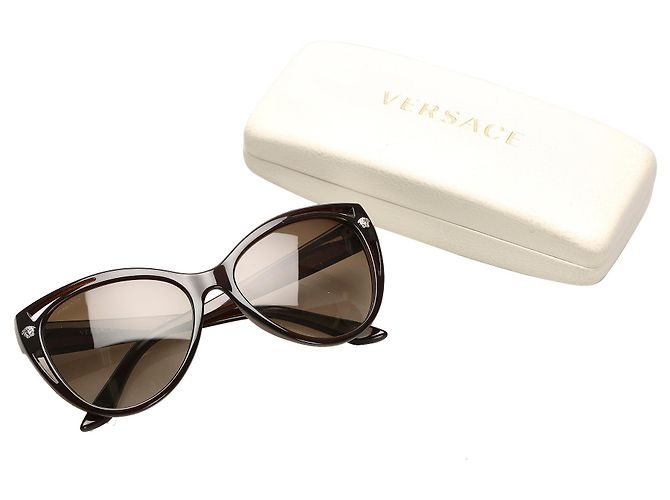 Gafas de sol VERSACE T. Plástico Castaño - vista 8