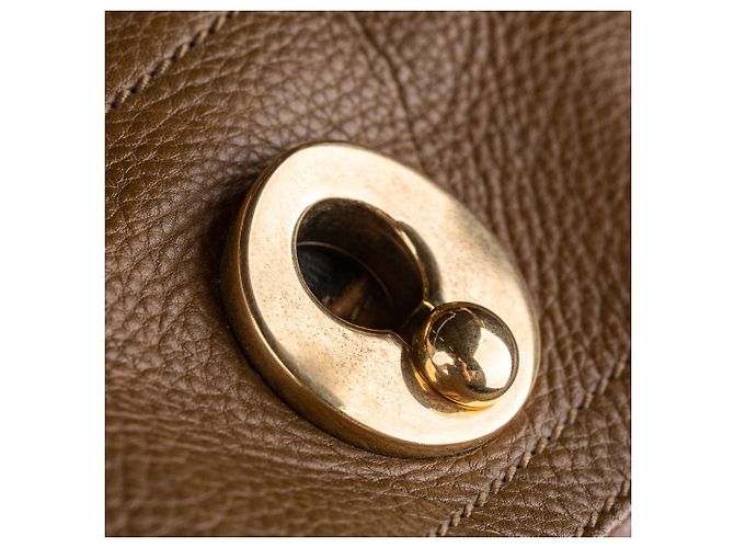 YVES SAINT LAURENT Borse T. Pelle Marrone - vista 10