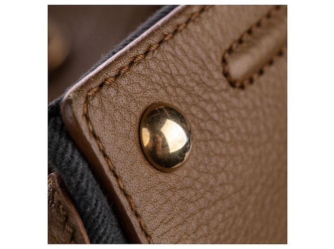 YVES SAINT LAURENT Borse T. Pelle Marrone - vista 12