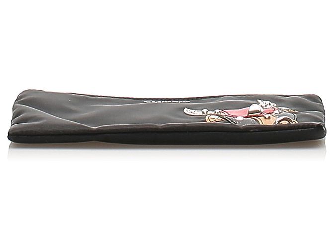 Schwarze Prada Tessuto Pouch - Ansicht 4