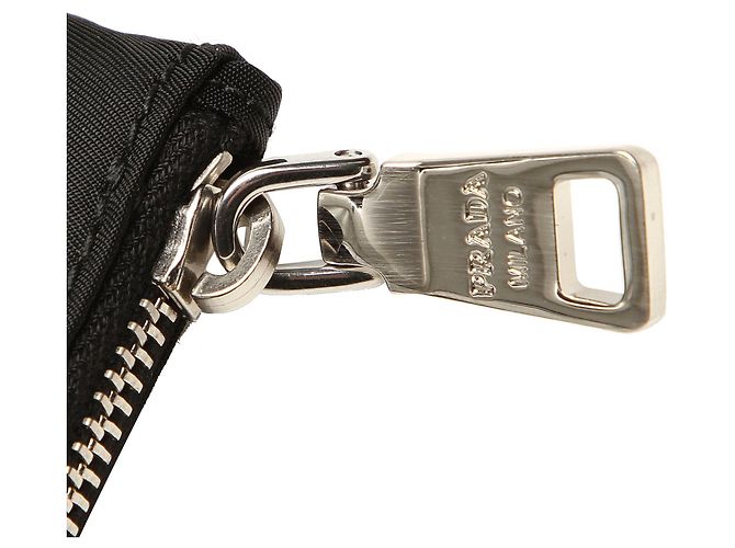 Schwarze Prada Tessuto Pouch - Ansicht 7