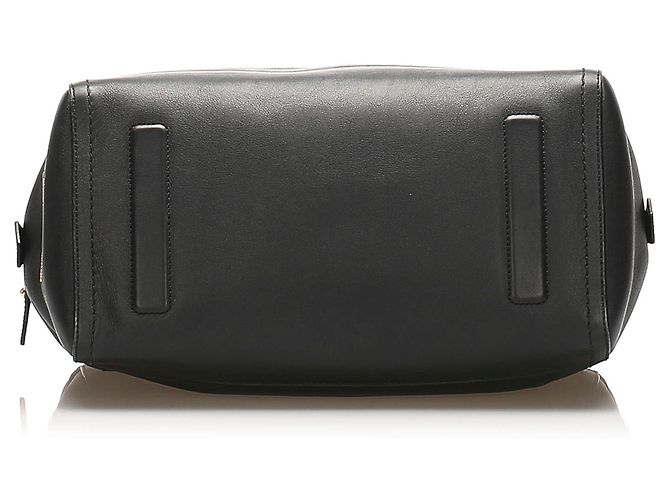 Salvatore Ferragamo Borsa a mano in pelle Gancini nera Ferragamo Nero - vista 5