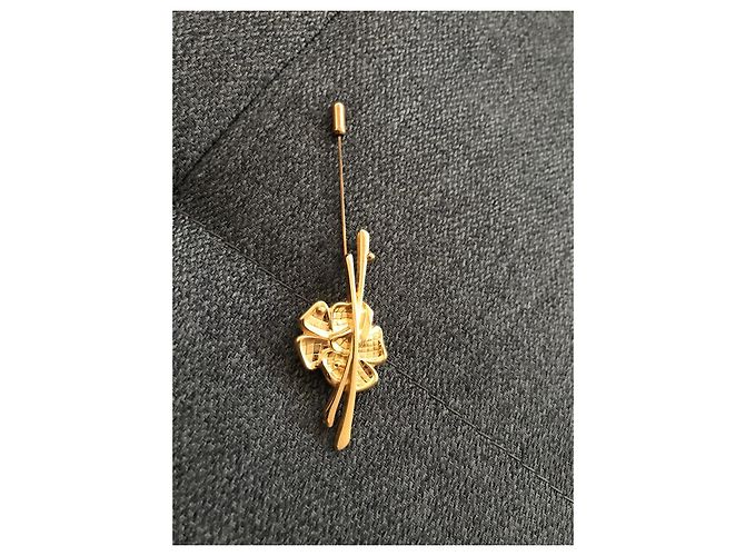 Broche Van Cleef & Arpels Dorada de Metal Dorado - vista 2